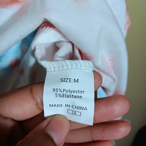 Jules & James Tye Dye summer shirt size meduim - Picture 4 of 7